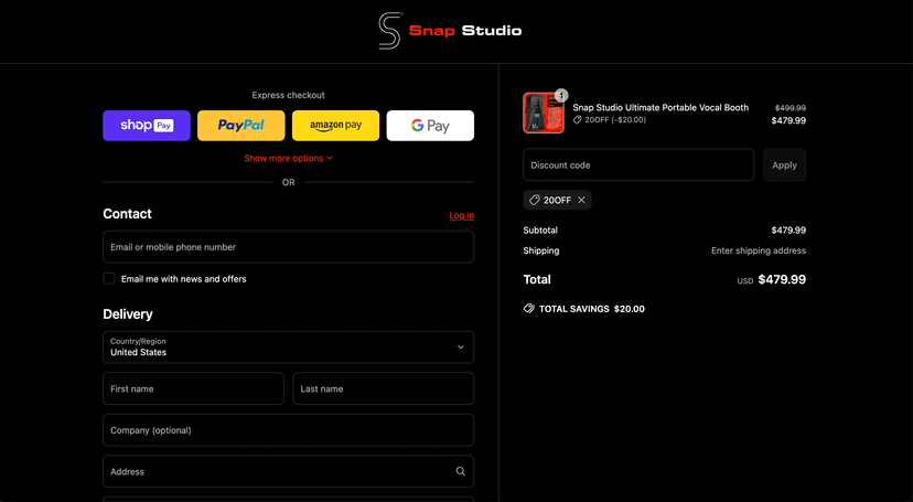 Snap Studio Coupon Code - Get 15% Off on Your Order